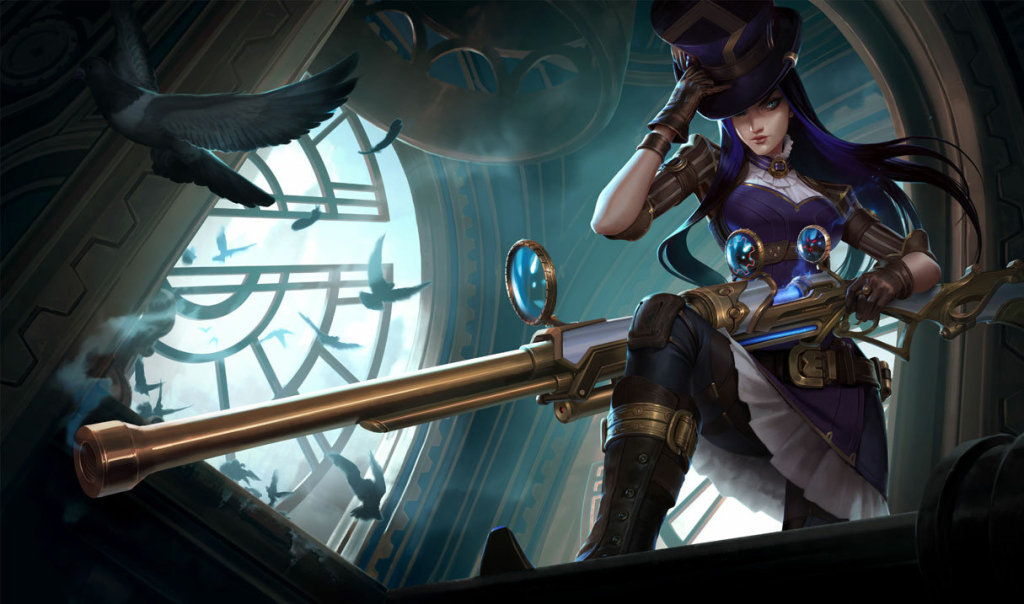 Xạ Thủ kết hợp tốt với tướng hỗ trợ Milio - Caitlyn Xạ Thủ kết hợp tốt với tướng hỗ trợ Milio - Caitlyn