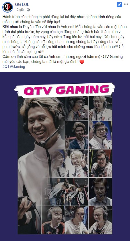 VCS: Không thể trụ hạng, QTV Gaming sắp sửa giải tán? - ảnh 3