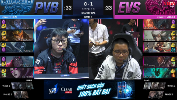 PVB vs EVS game 2bp